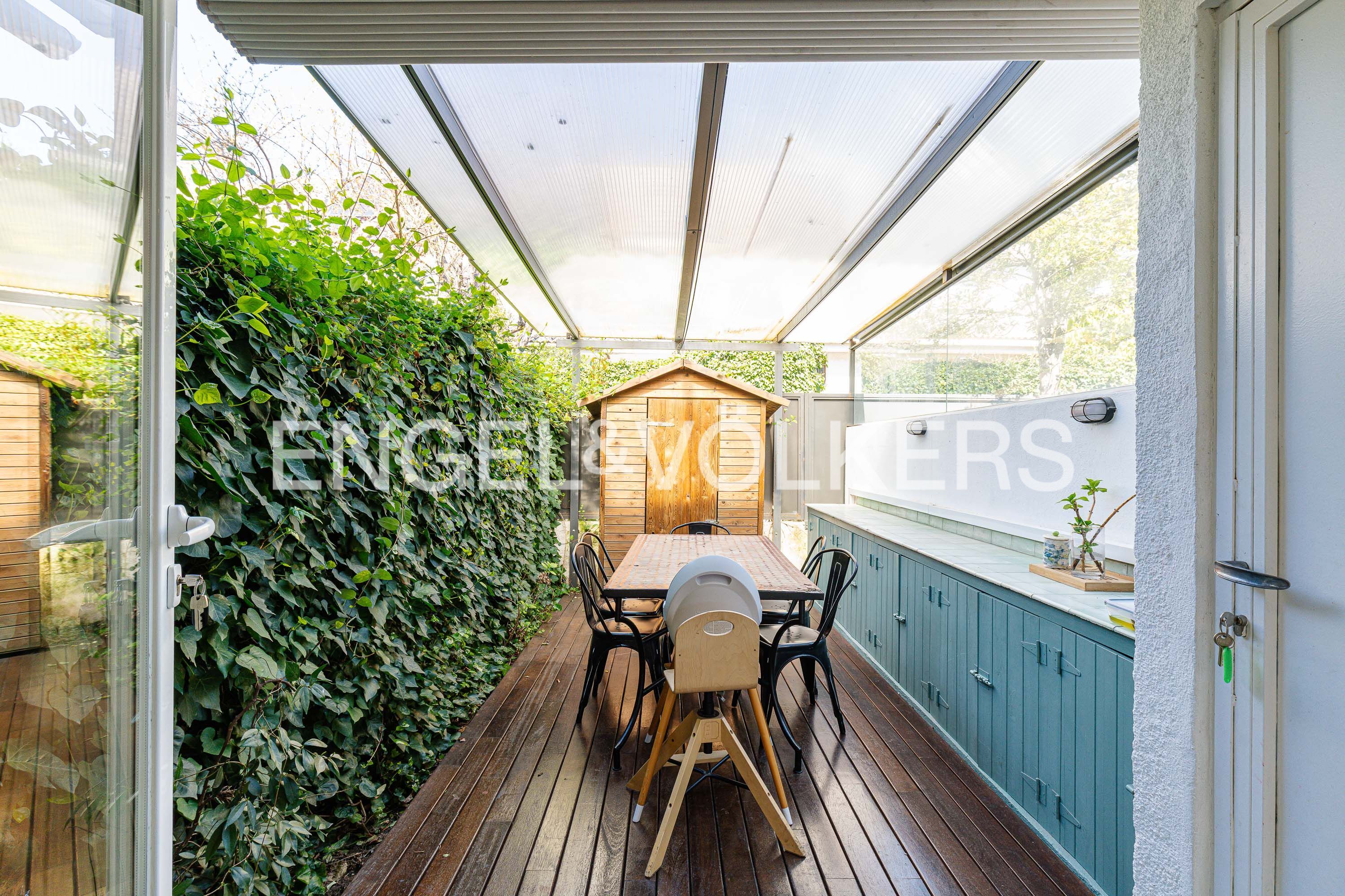 Terrassa de Casa o xalet en venda en Pozuelo de Alarcón amb Calefacció, Jardí privat i Terrassa