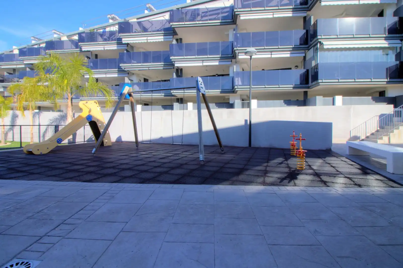 Terrasse von Wohnungen zur Miete in Almenara mit Klimaanlage, Privatgarten und Terrasse