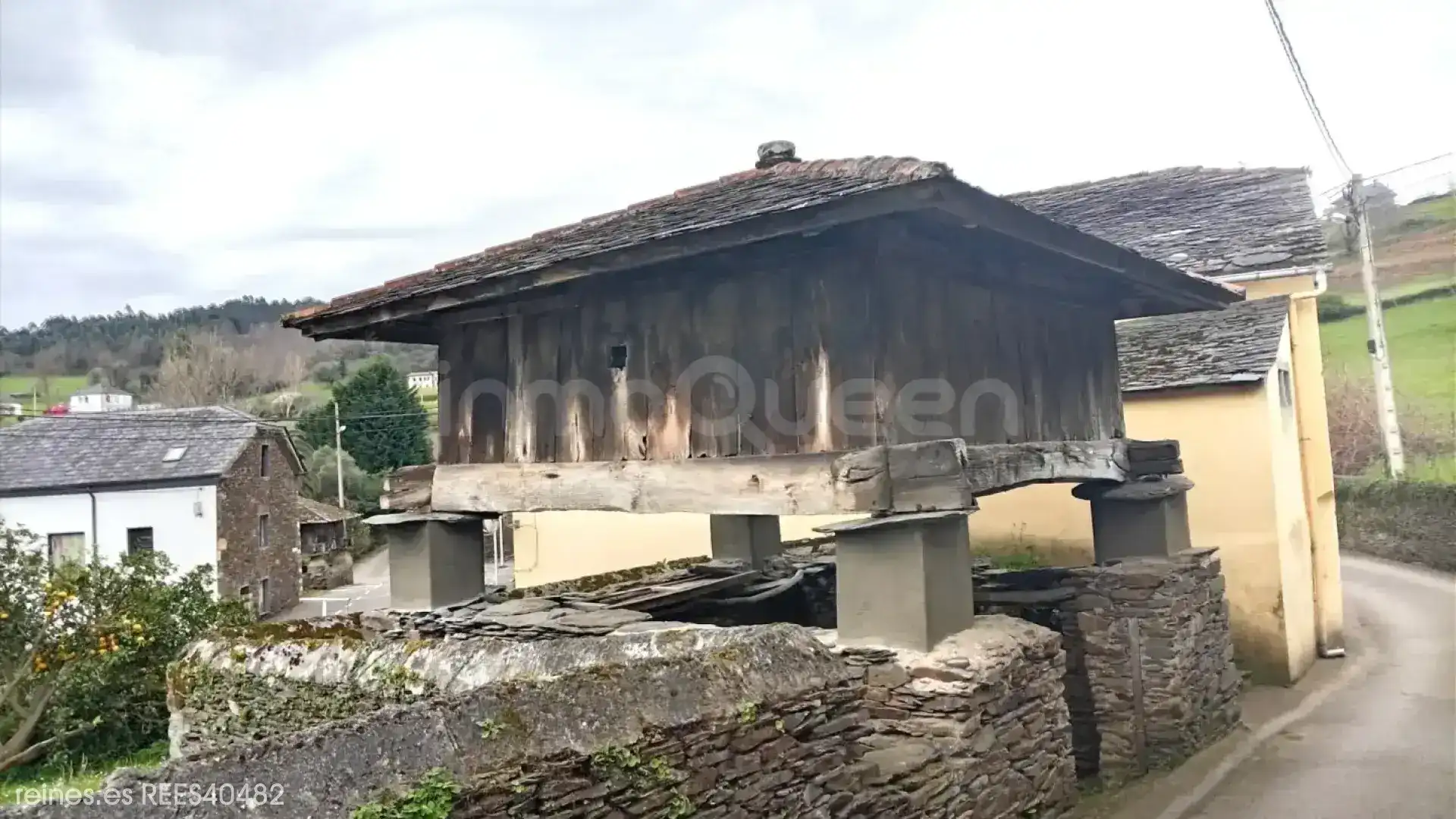 Vista exterior de Casa o chalet en venta en Coaña con Jardín privado