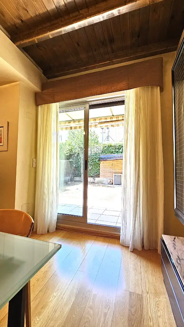 Jardín de Casa adosada en venta en Zaragoza con Aire acondicionado, Calefacción y Jardín privado