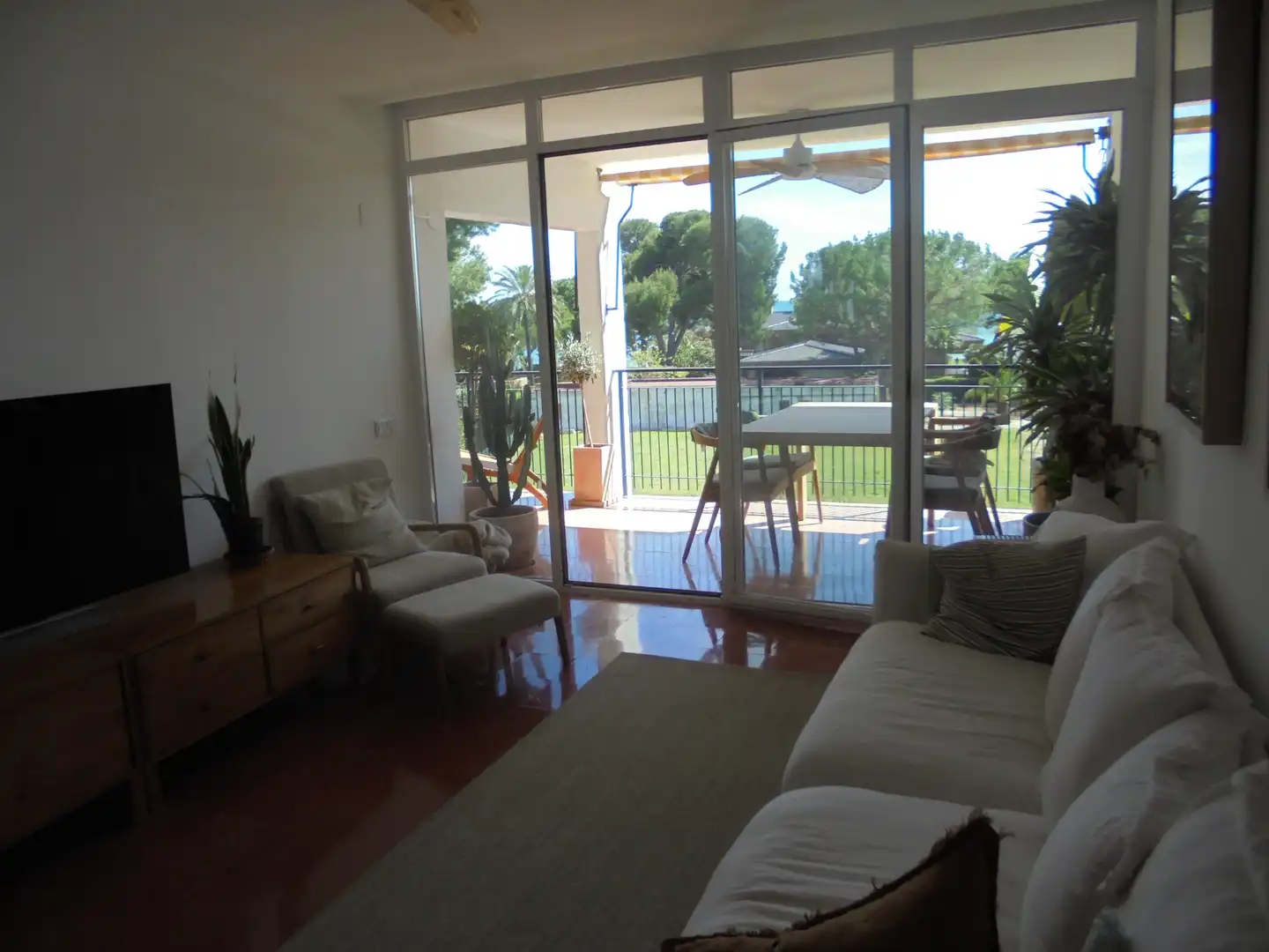Wohnzimmer von Wohnungen zur Miete in Oropesa del Mar / Orpesa mit Terrasse, Möbliert und Ofen