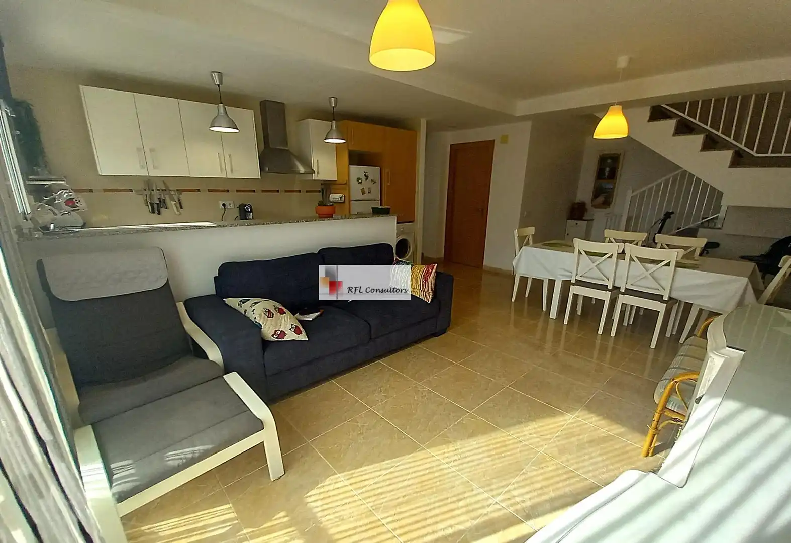 Sala de estar de Ático en venta en Sant Jaume d'Enveja con Aire acondicionado, Trastero y Balcón