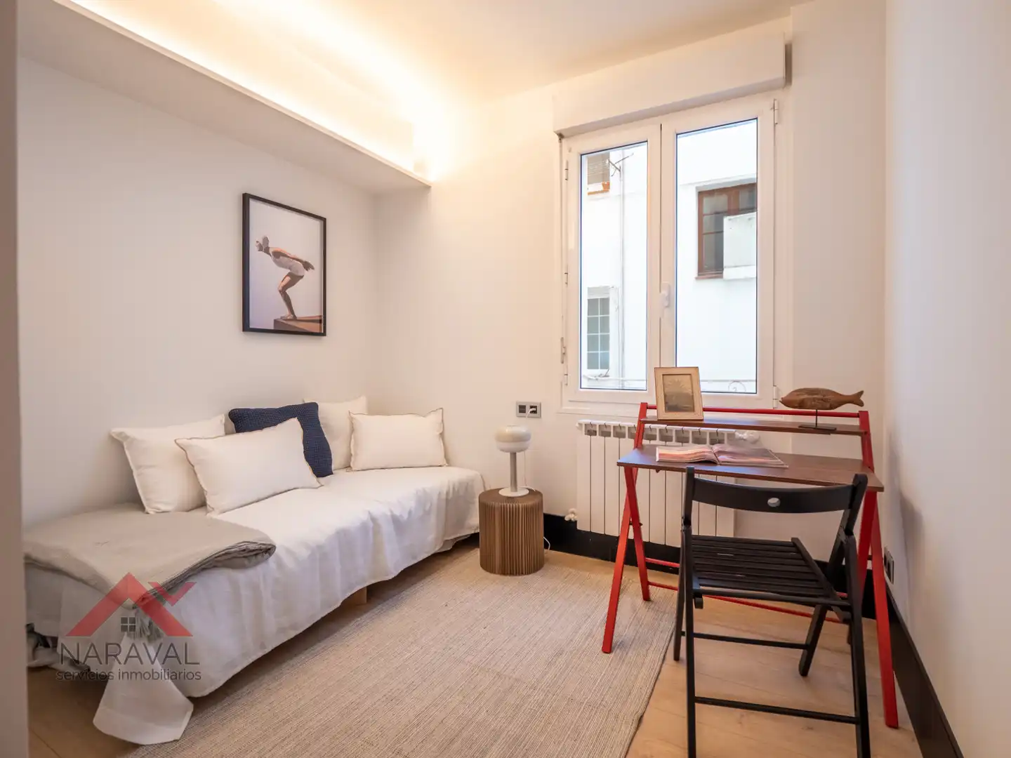 Bedroom of Flat for sale in  Pamplona / Iruña  with Air Conditioner, Heating and Oven