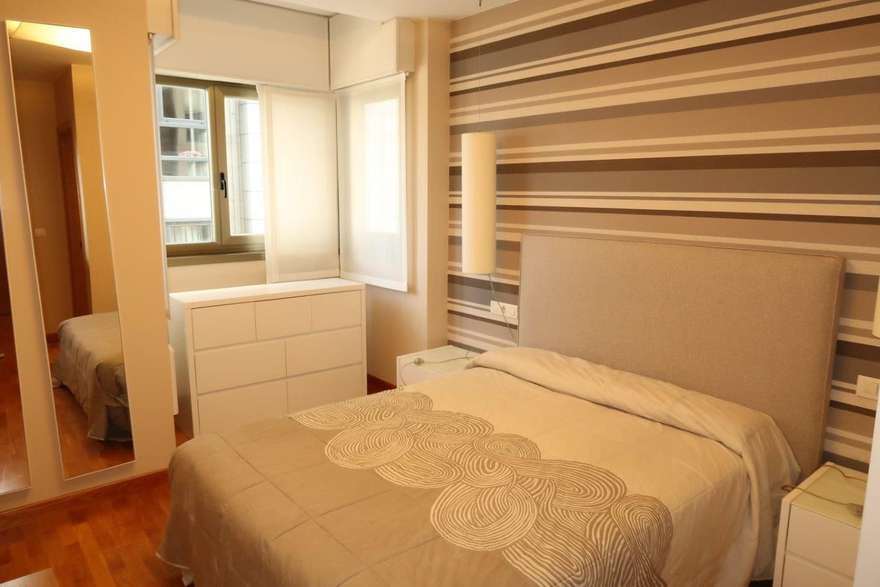 Bedroom of Apartment to rent in A Coruña Capital   with Heating, Storage room and Furnished