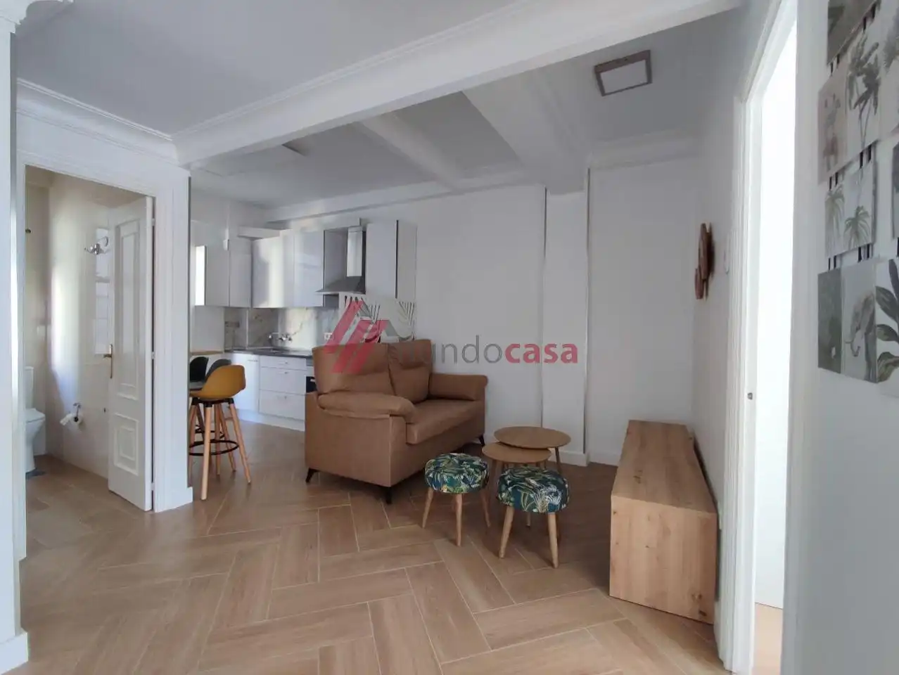 Wohnzimmer von Wohnung zur Miete in Narón mit Heizung und Möbliert