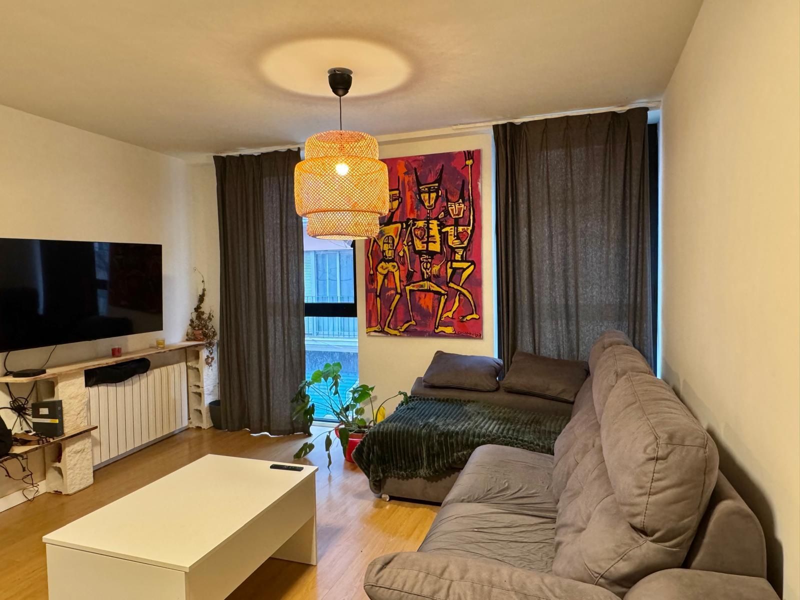 Living room of Flat for sale in  Valencia Capital  with Air Conditioner and Heating
