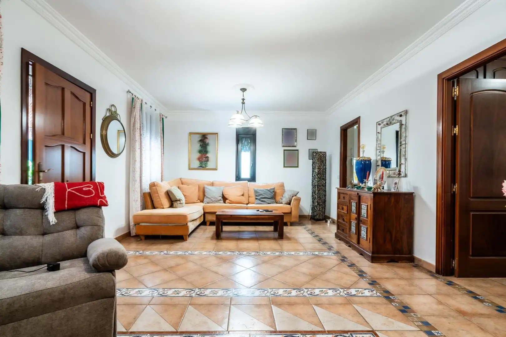 Living room of Flat for sale in Adeje  with Private garden, Terrace and Balcony