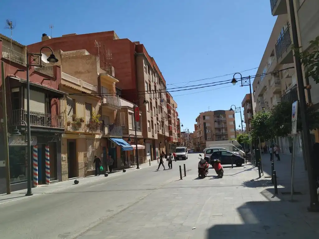 Vista exterior de Garaje en venta en Lorca