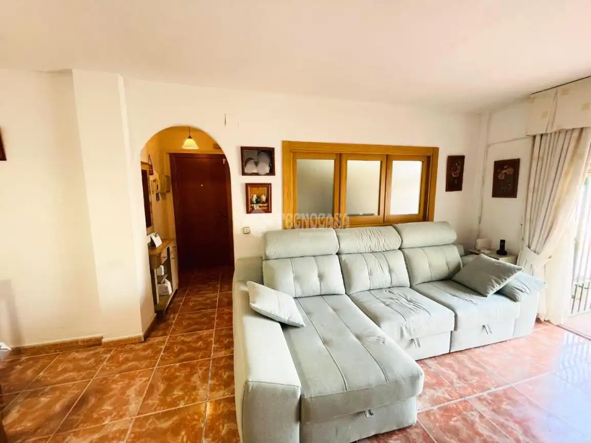 Living room of Flat for sale in Mijas  with Air Conditioner and Terrace