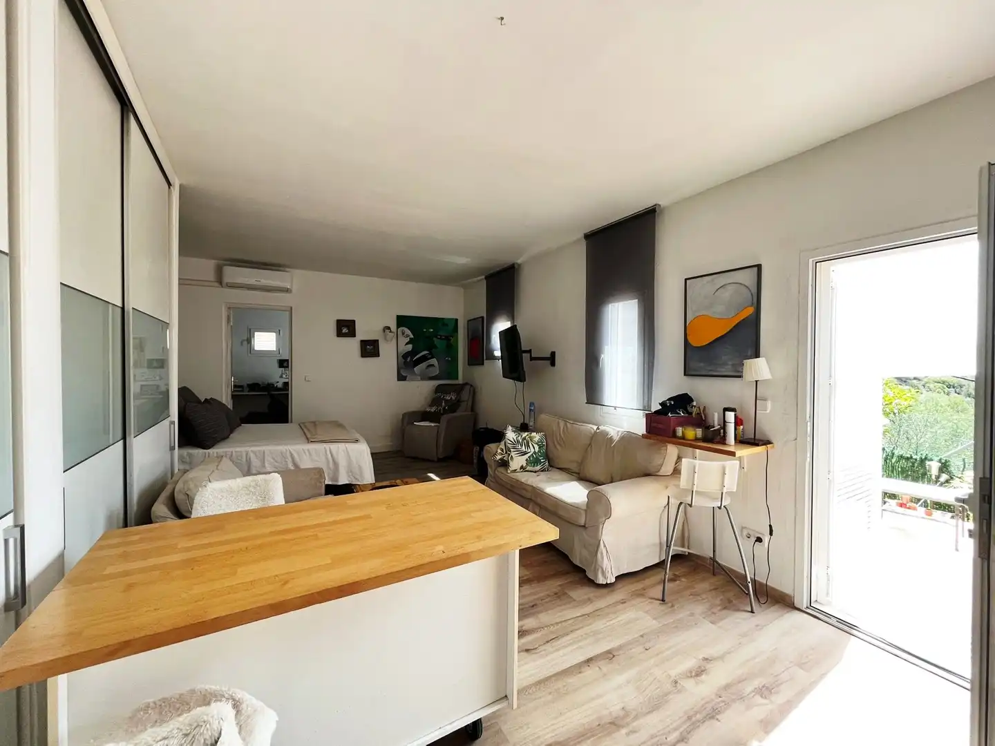 Sala d'estar de Casa o xalet en venda en Calvià amb Aire condicionat, Calefacció i Terrassa