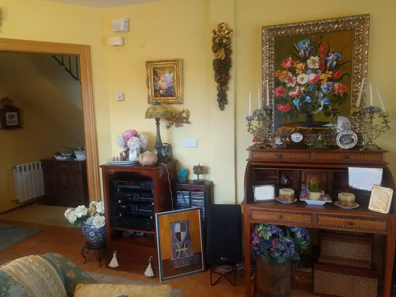 Sala de estar de Casa o chalet en venta en Boecillo con Alarma