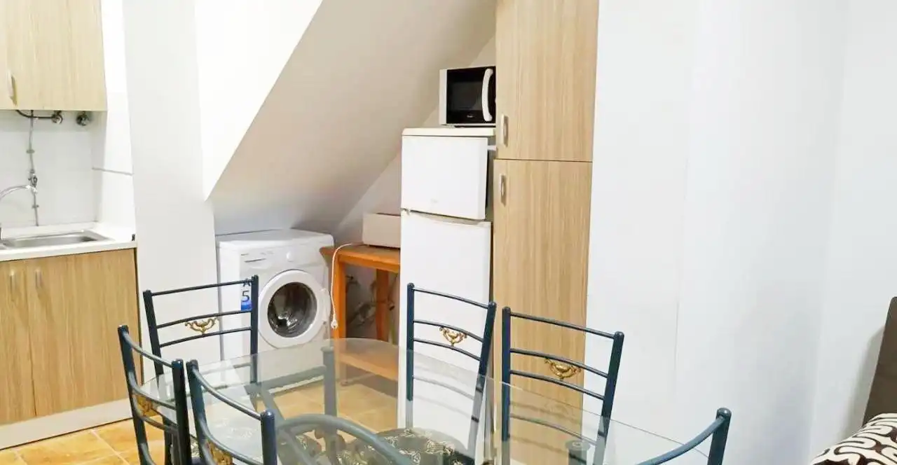 Cocina de Casa o chalet en venta en Alcalá del Júcar con Aire acondicionado, Jardín privado y Terraza