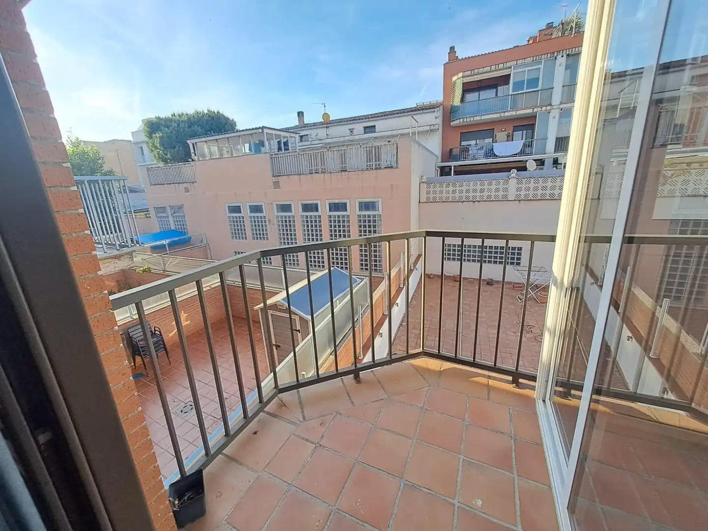 Terrasse von Wohnung zur Miete in Igualada mit Möbliert