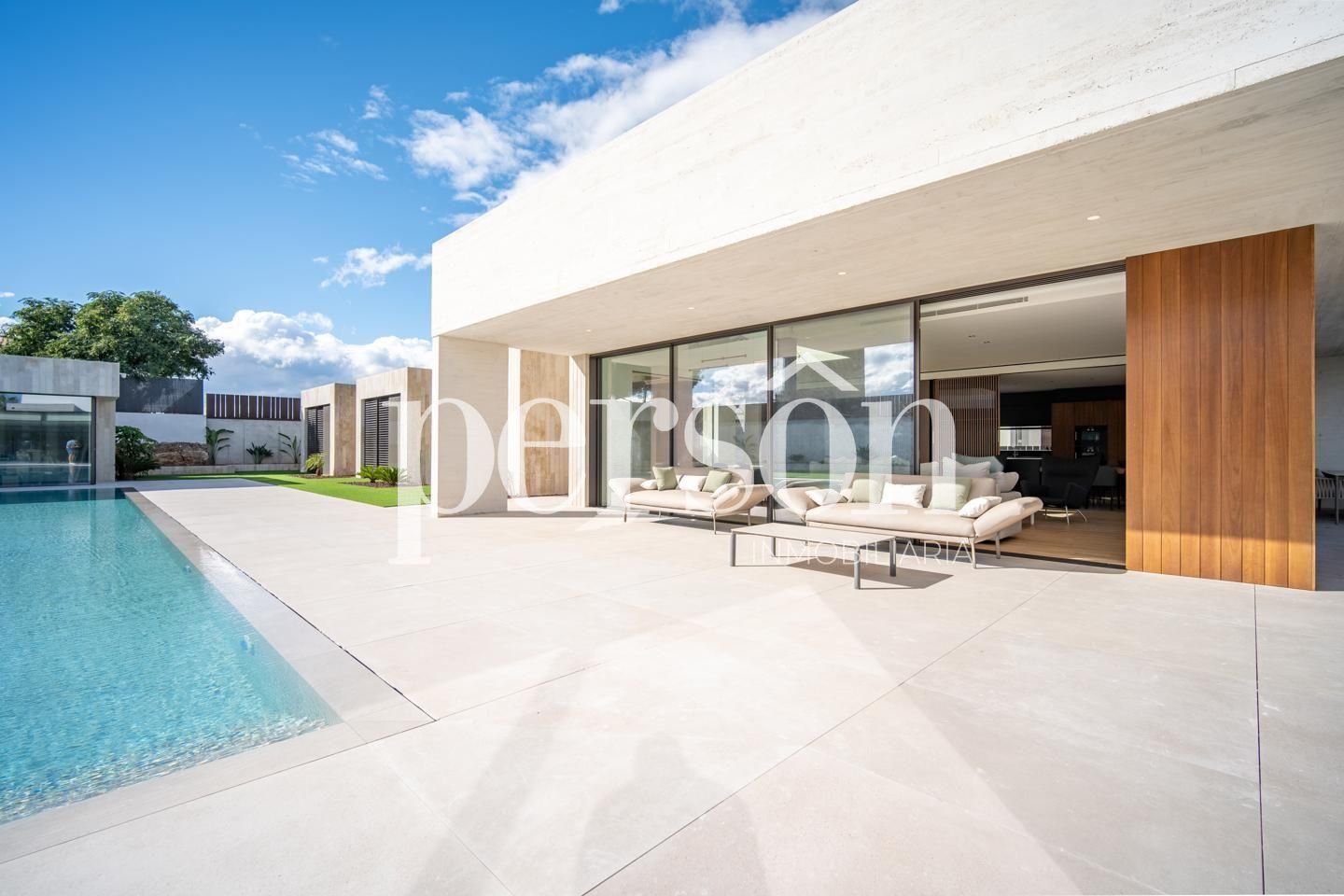 Vista exterior de Casa o chalet en venta en Godella con Aire acondicionado, Calefacción y Jardín privado