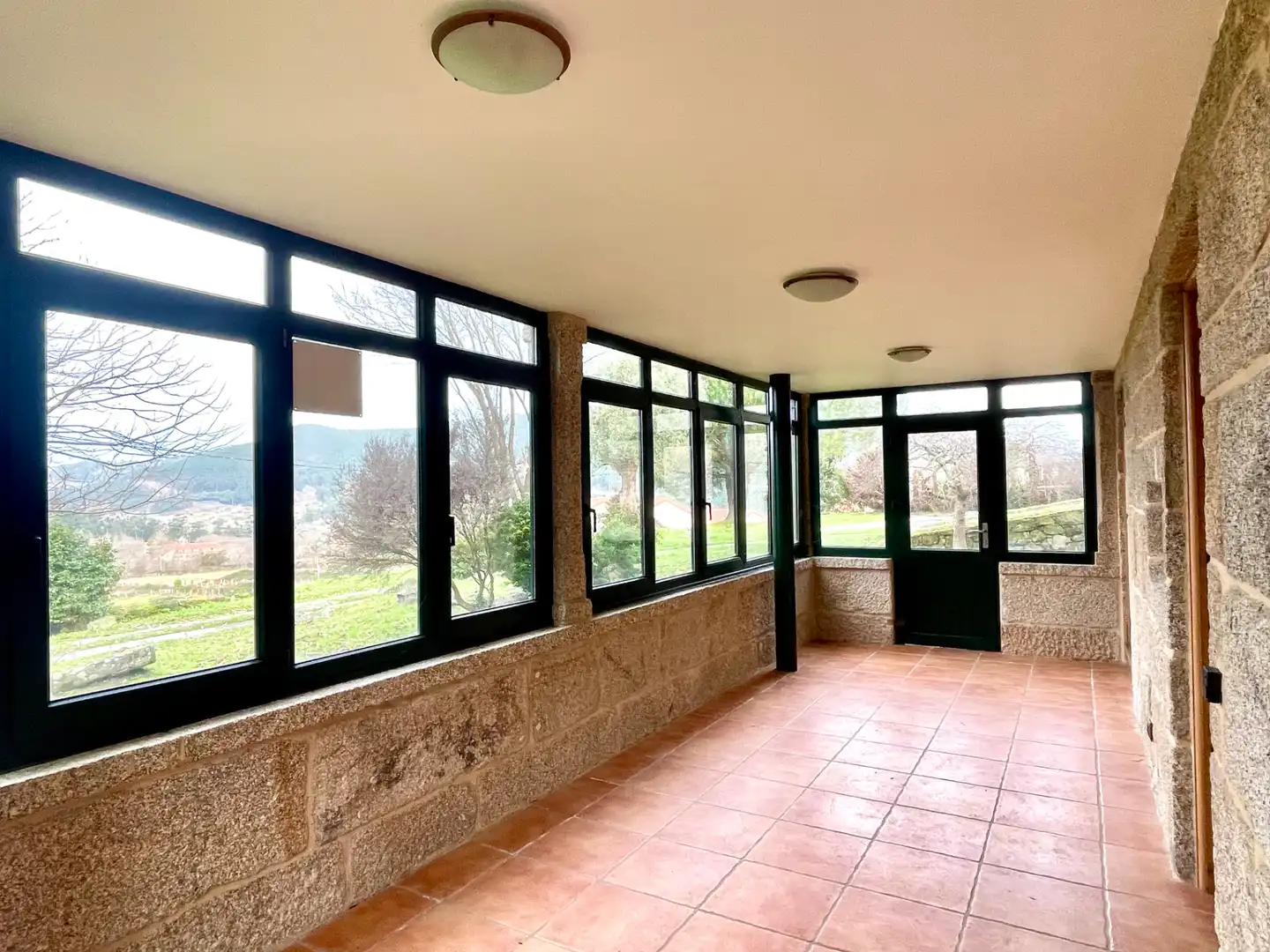 Terraza de Finca rústica en venta en Soutomaior con Calefacción, Jardín privado y Terraza