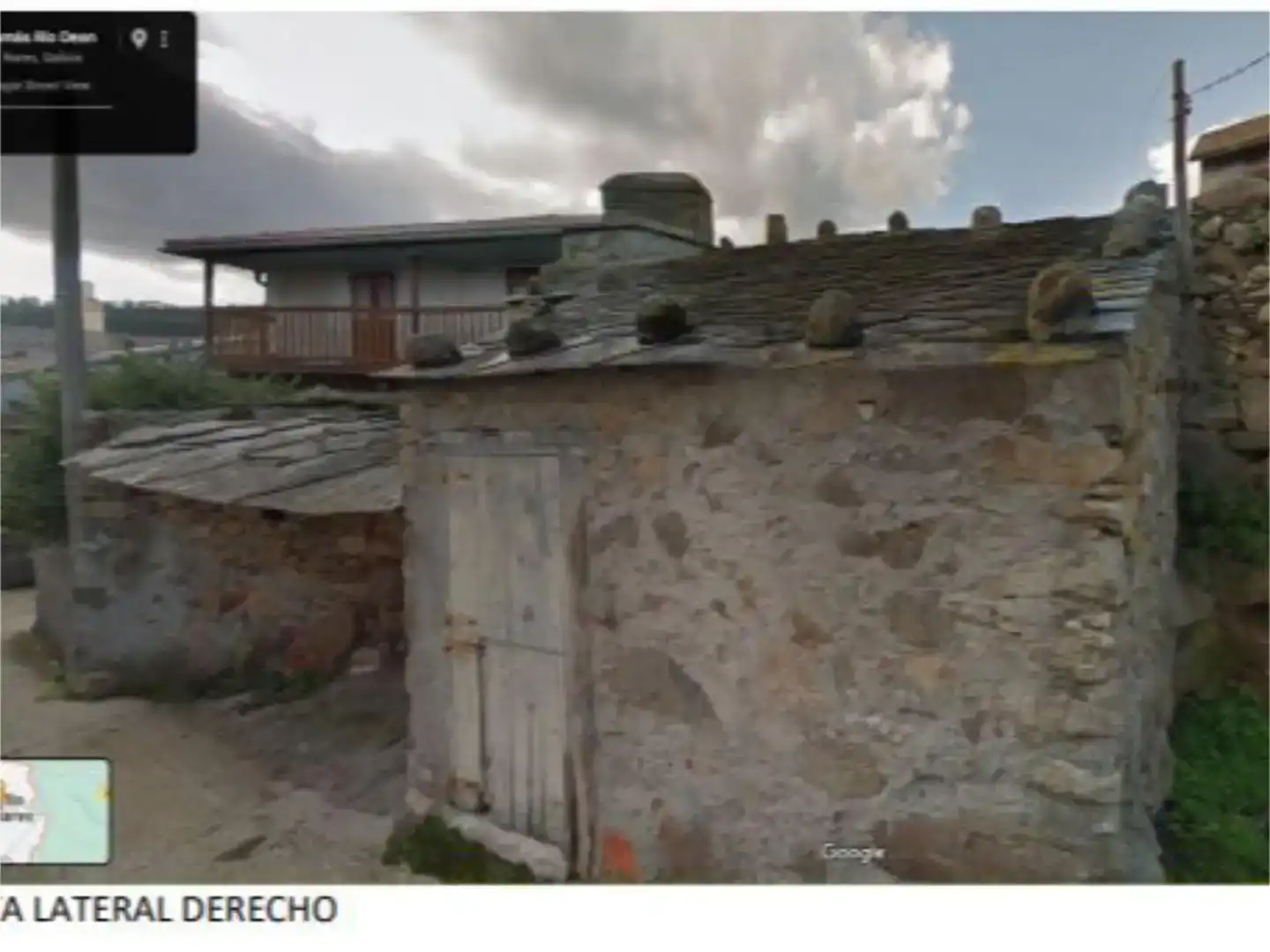 Vista exterior de Finca rústica en venda en Mañón amb Balcó