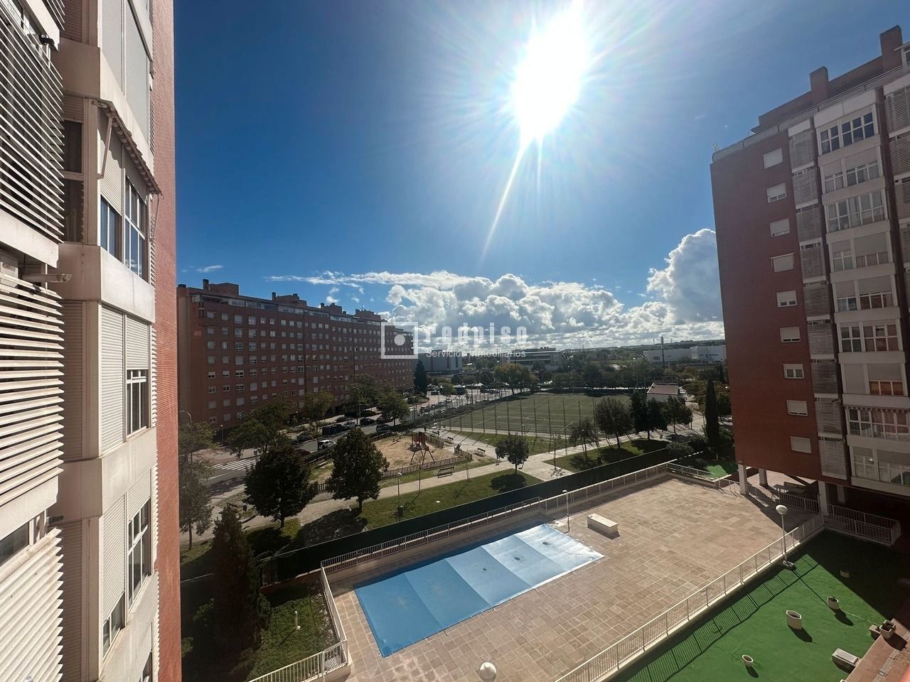 Exterior view of Flat for sale in  Madrid Capital  with Air Conditioner, Heating and Terrace