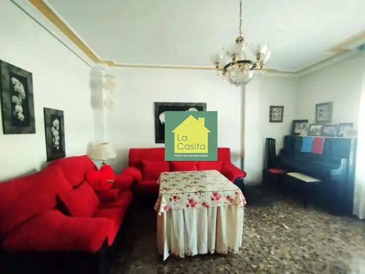 Sala de estar de Piso en venta en Albacete con Jardín privado, Terraza y Trastero