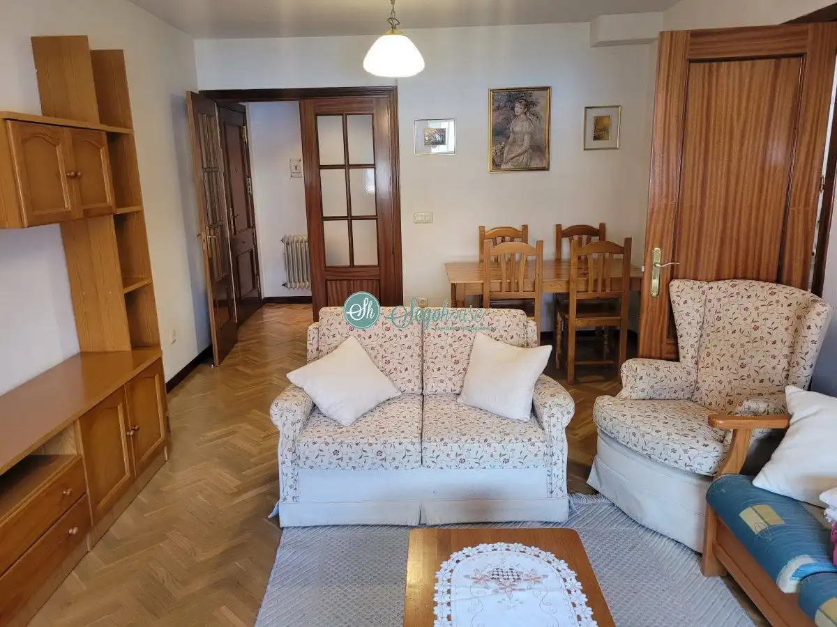 Living room of Apartments for sale in Segovia  with Heating, Parquet flooring and Terrace