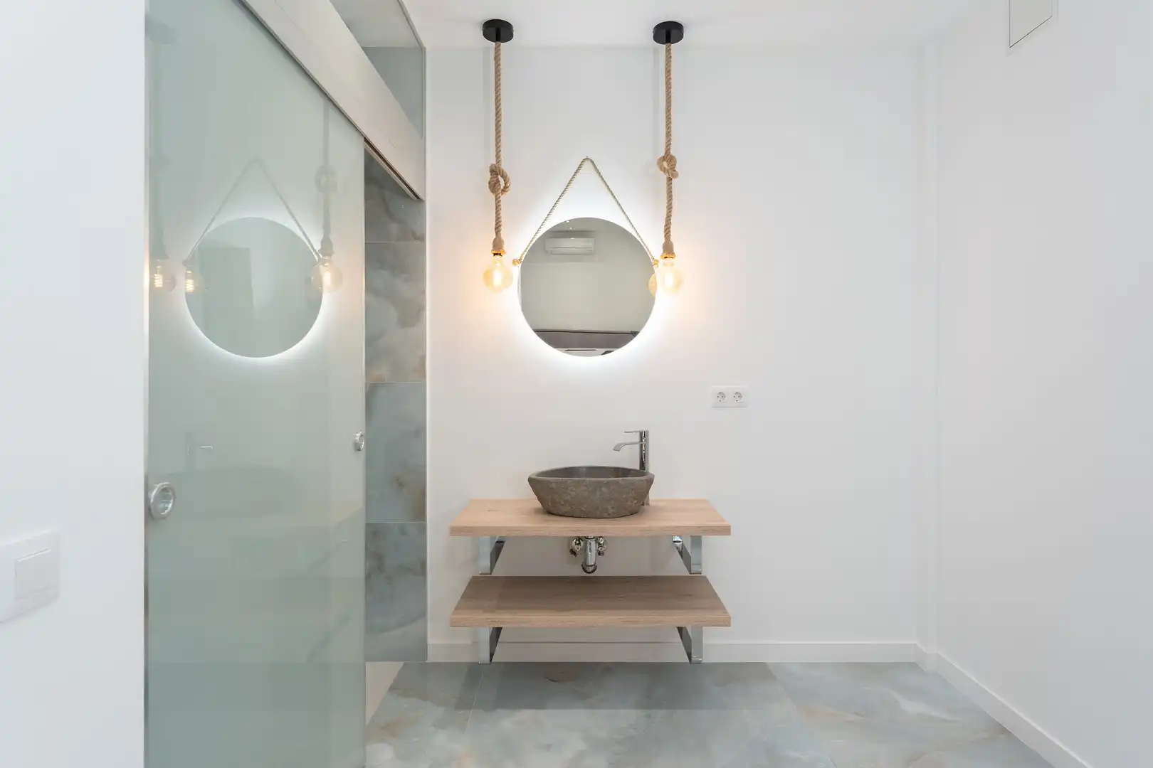 Baño de Dúplex en venta en Mogán con Aire acondicionado, Calefacción y Terraza
