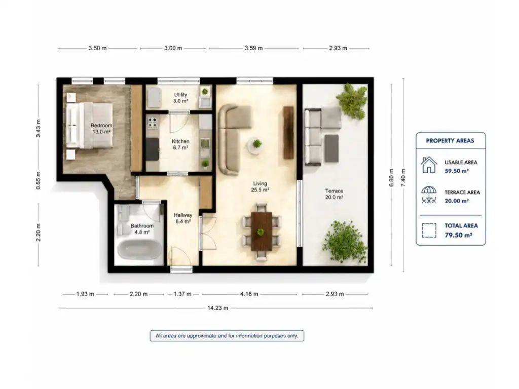 Apartament amb piscina en venda a Centro ciudad, imagen 33