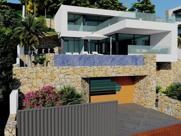Xalet amb piscina en venda a Calp