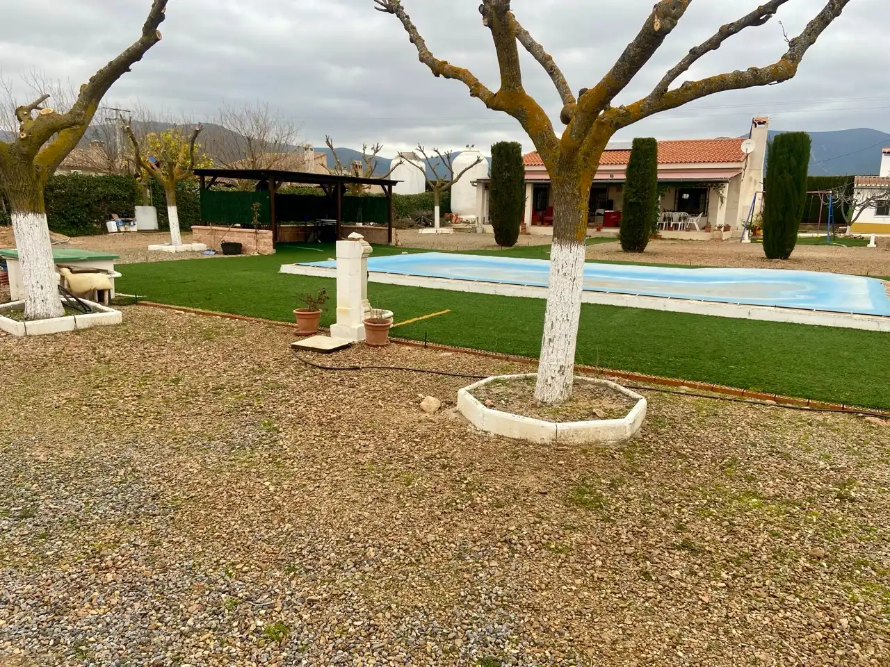 Jardín de Casa o chalet en venta en Villarrubia de los Ojos con Aire acondicionado, Calefacción y Jardín privado
