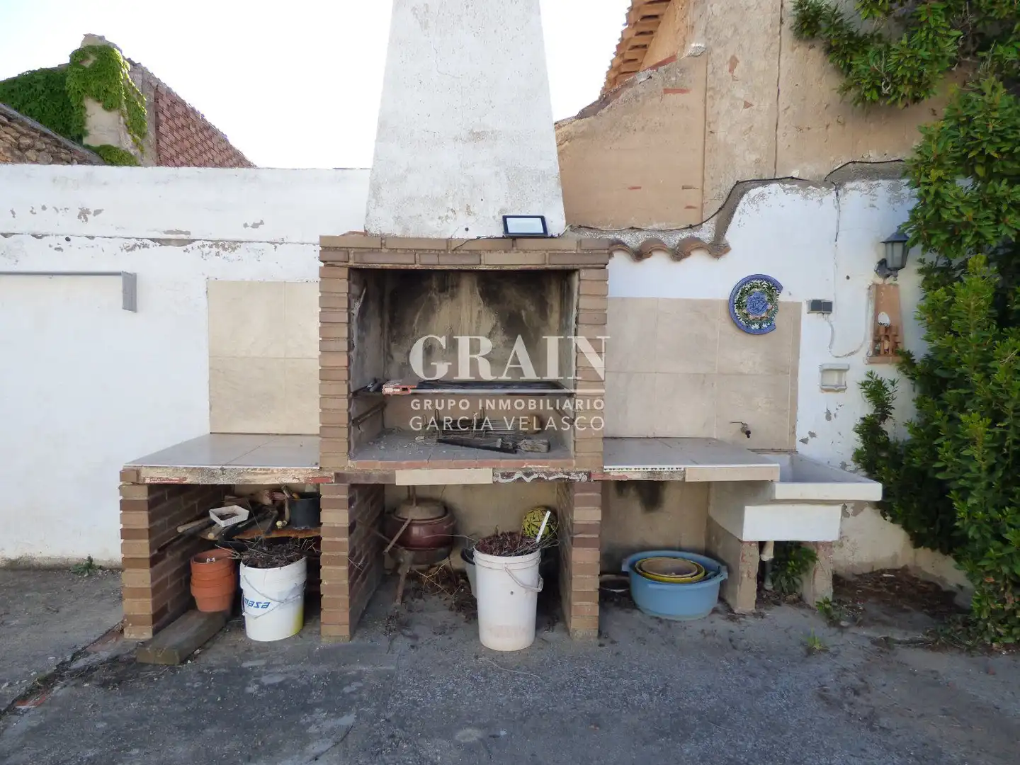 Jardín de Casa o chalet en venta en Valdeganga