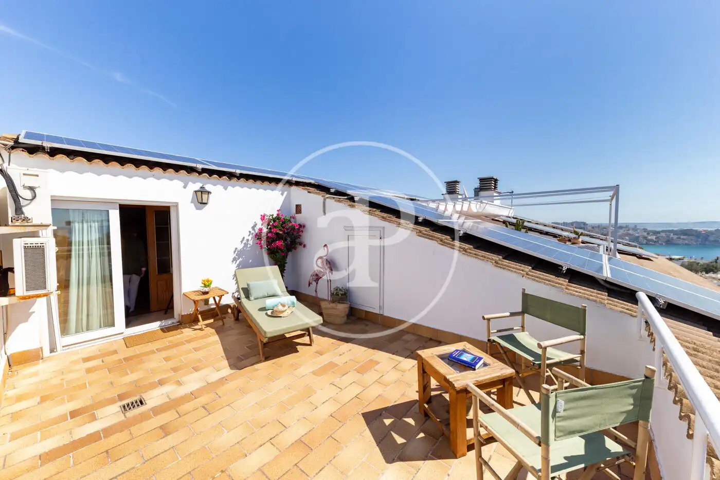 Terrace of Duplexes for sale in Calvià  with Air Conditioner, Heating and Private garden