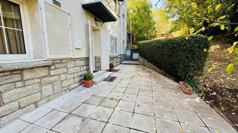 Exterior view of Houses for sale in El Espinar  with Heating, Private garden and Terrace