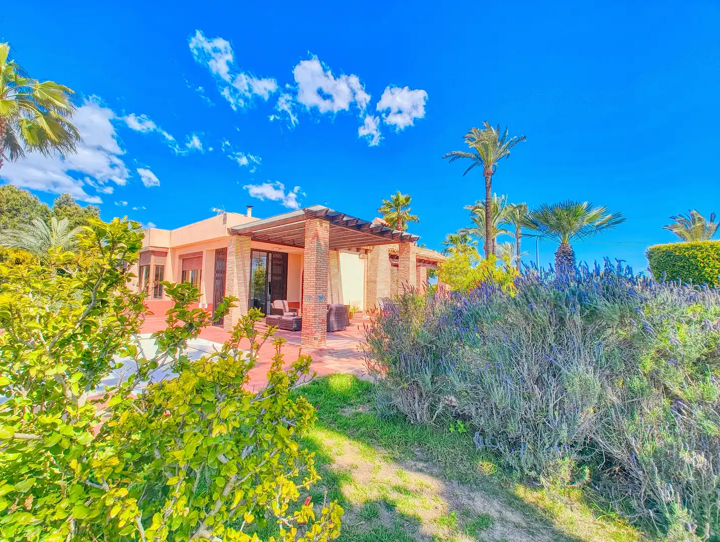 Exterior view of Houses for sale in Elche / Elx  with Air Conditioner, Heating and Terrace