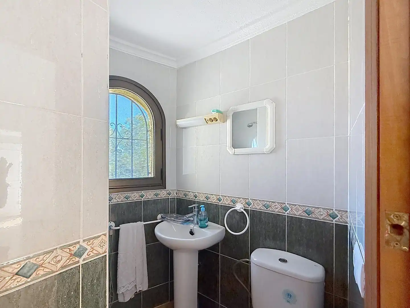 Baño de Casa o chalet en venta en Benitachell / El Poble Nou de Benitatxell con Aire acondicionado, Calefacción y Jardín privado