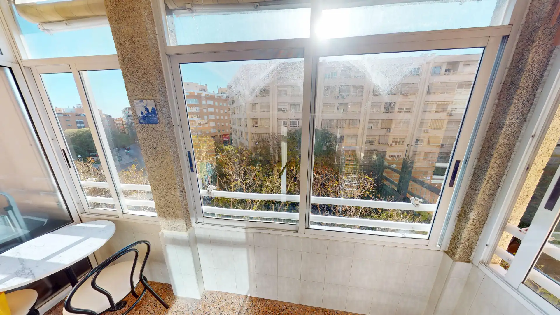 Schlafzimmer von Wohnung zum Verkauf in Alicante / Alacant mit Klimaanlage und Balkon