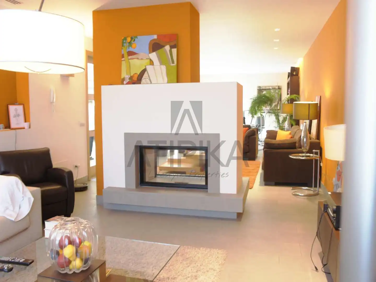 Sala d'estar de Casa o xalet en venda en Maó - Mahón amb Aire condicionat, Calefacció i Terrassa
