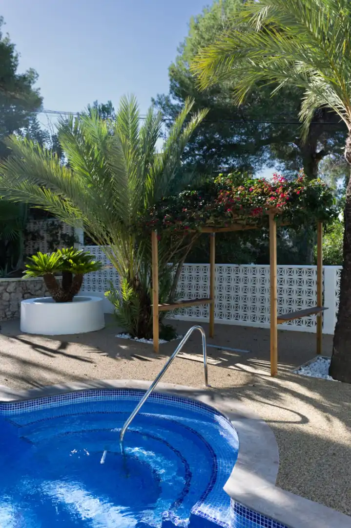 Garden of Houses for sale in Jávea / Xàbia  with Air Conditioner, Heating and Private garden