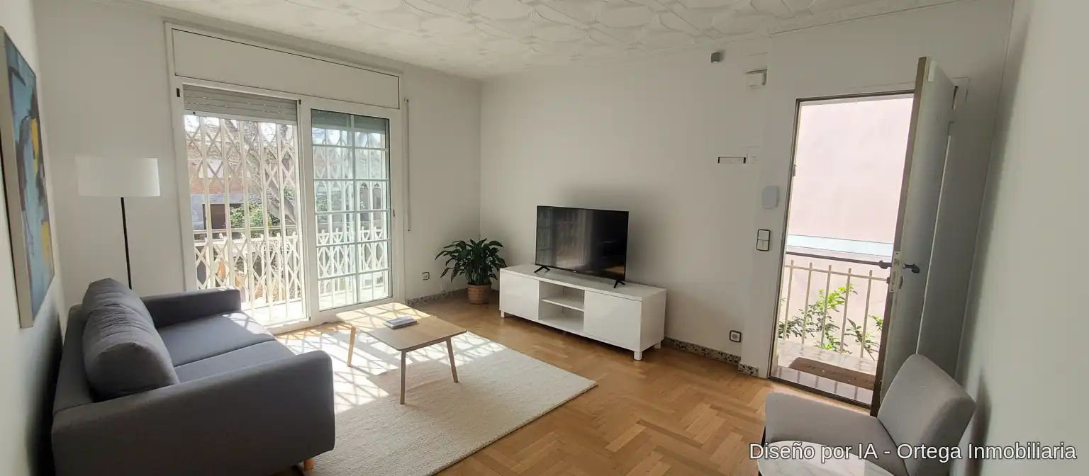 Sala de estar de Casa o chalet en venta en Barberà del Vallès con Calefacción, Jardín privado y Terraza