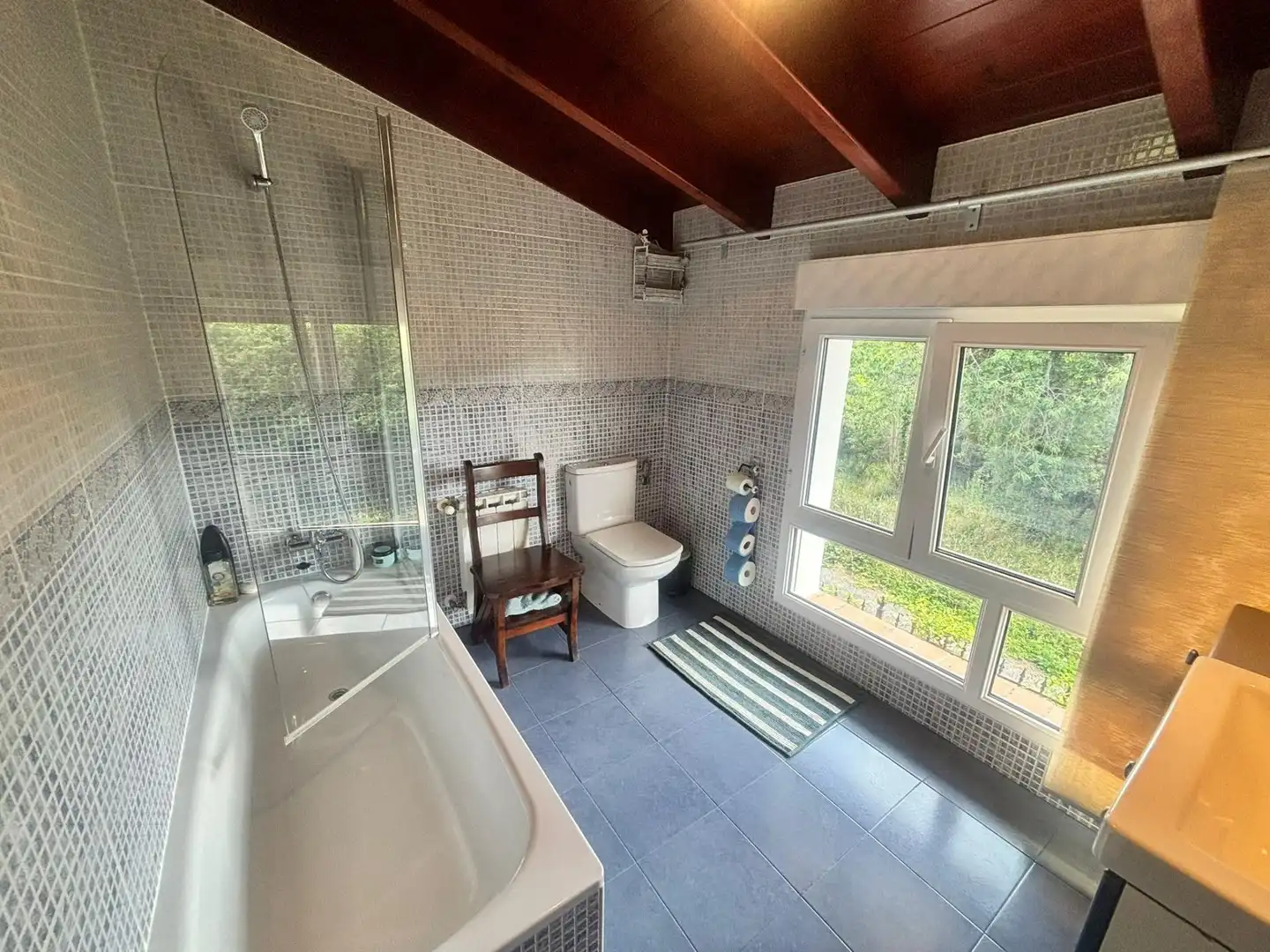 Bathroom of Houses for sale in Langreo  with Heating, Private garden and Terrace