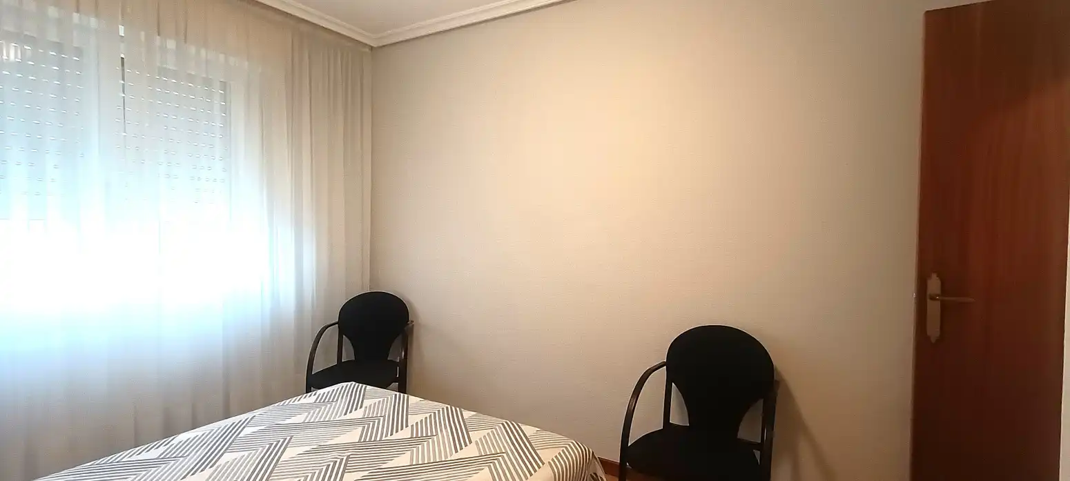Bedroom of Flat for rent in Burlada / Burlata  with Heating, Parquet flooring and Terrace
