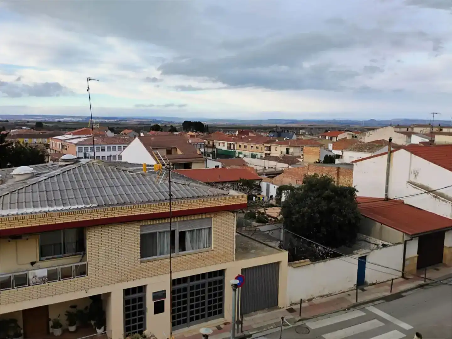 Exterior view of Flat for sale in Ablitas  with Balcony