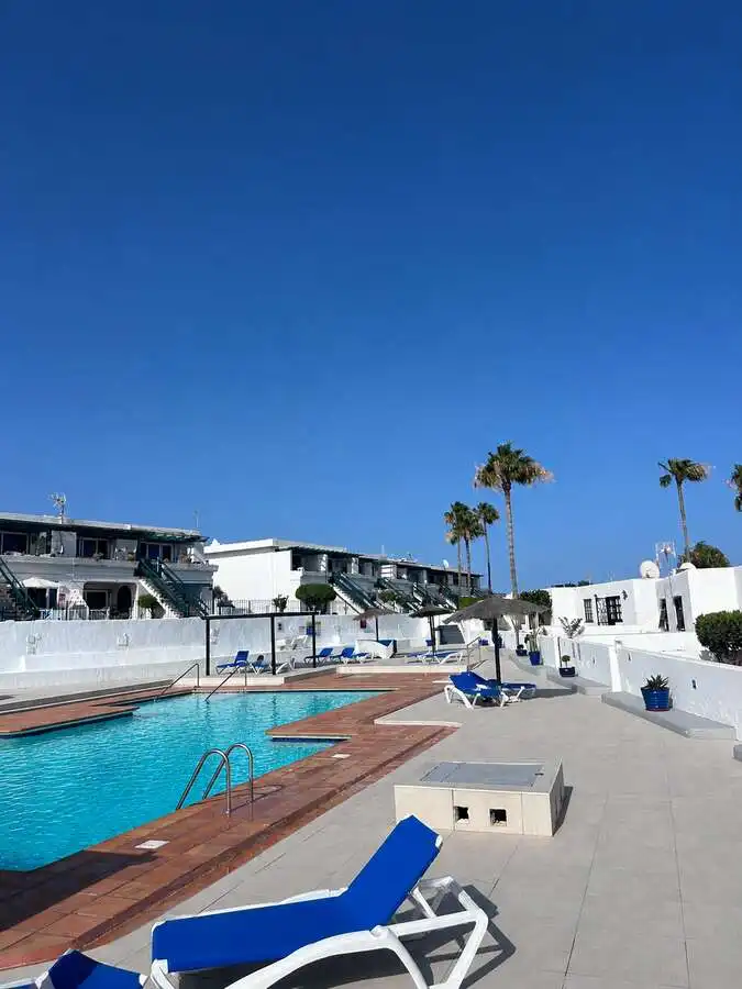 Vista exterior de Casa o chalet de alquiler en Tías con Terraza y Piscina comunitaria
