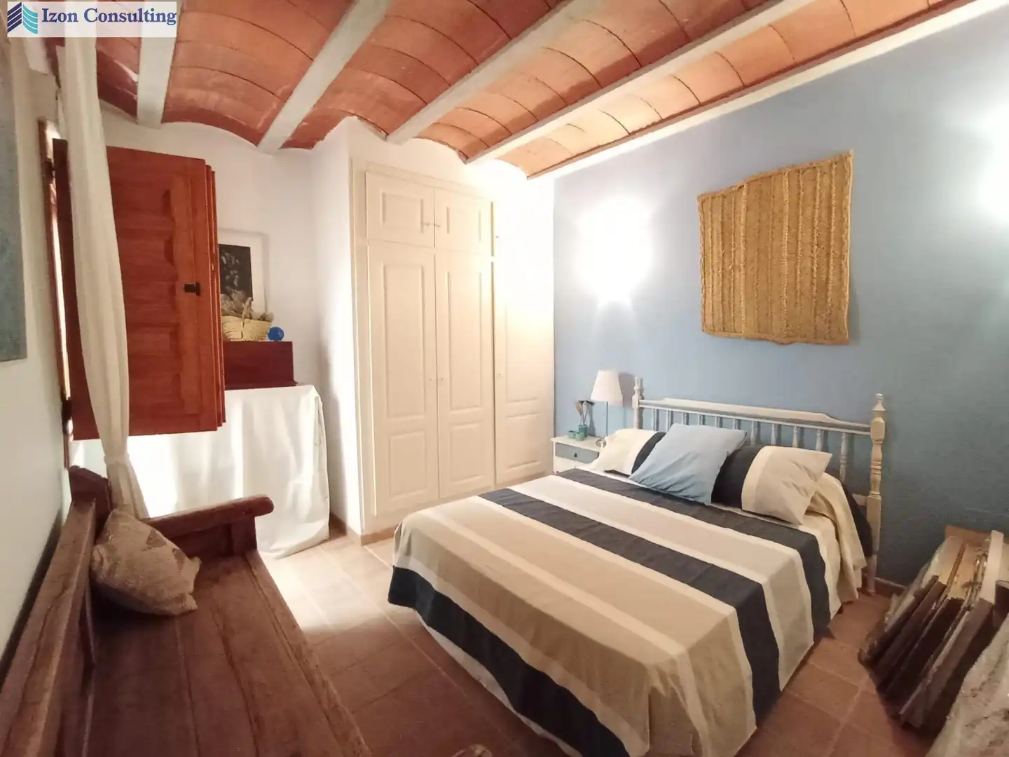 Dormitori de Casa o xalet en venda en Elche de la Sierra amb Calefacció, Jardí privat i Terrassa