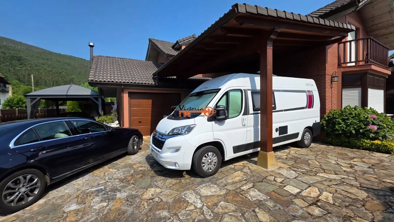 Parking de Casa o chalet en venta en Guriezo con Calefacción, Jardín privado y Piscina