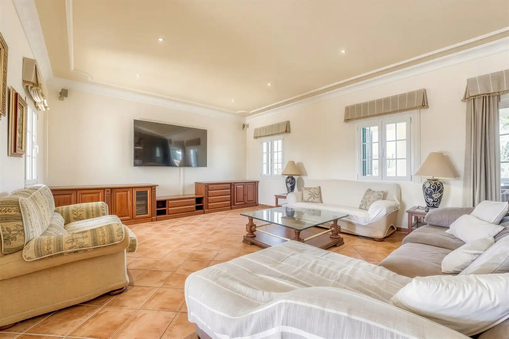 Sala de estar de Finca rústica en venta en Marratxí con Aire acondicionado, Calefacción y Trastero