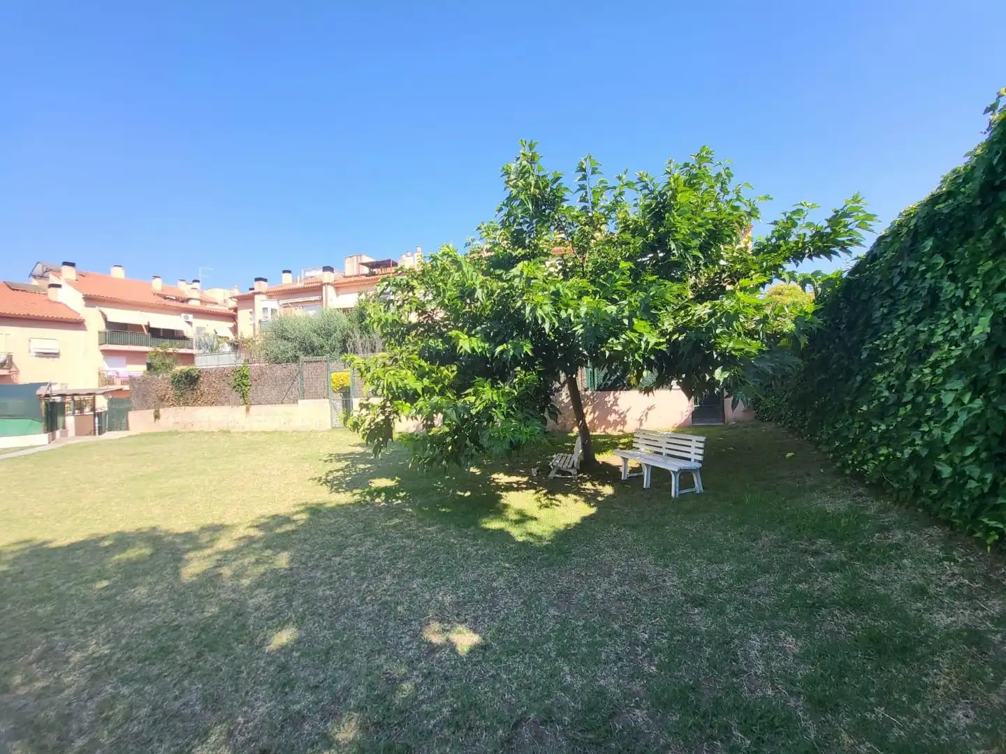 Garden of Ground floor for sale in Santa Coloma de Farners  with Air Conditioner, Heating and Terrace