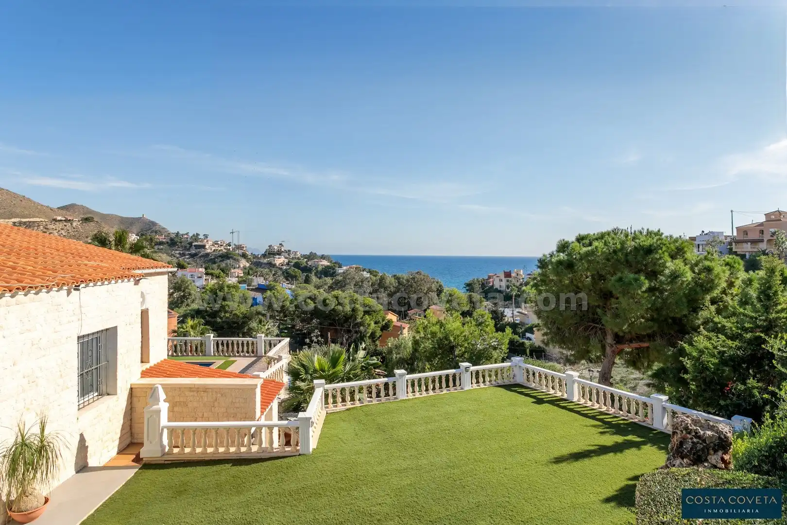 Garden of Houses for sale in El Campello  with Air Conditioner, Private garden and Terrace