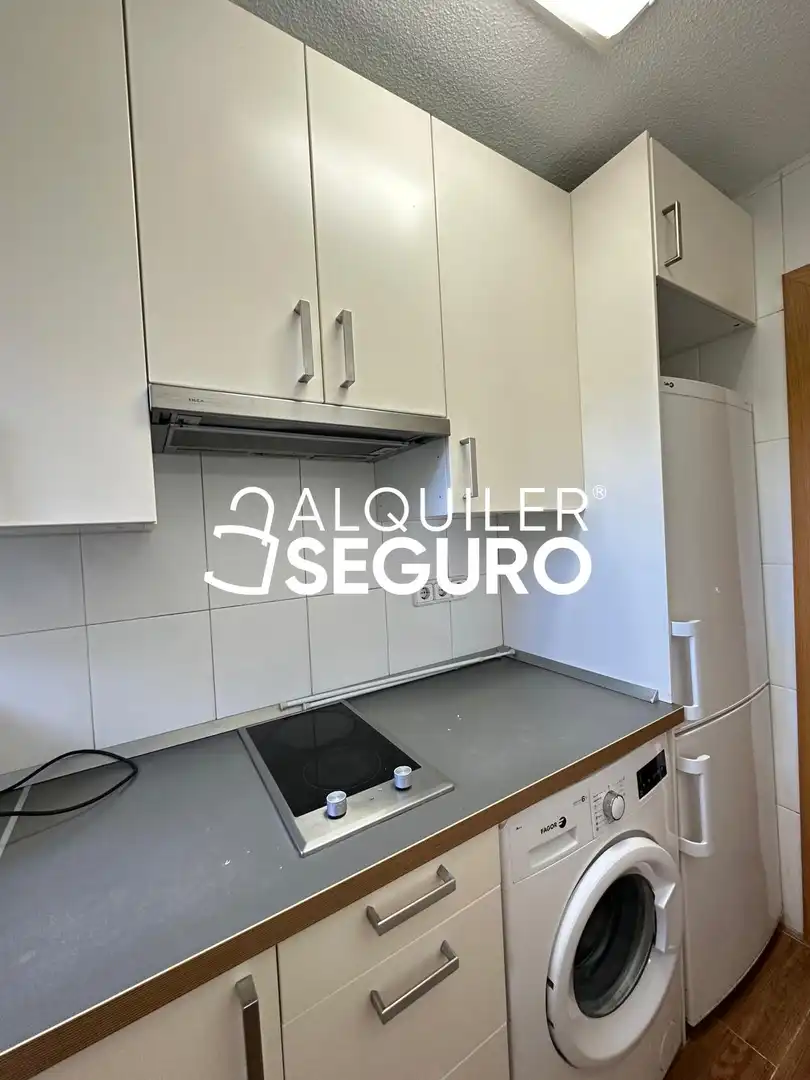Kitchen of Flat for rent in Madrid  with Heating, Terrace and Furnished