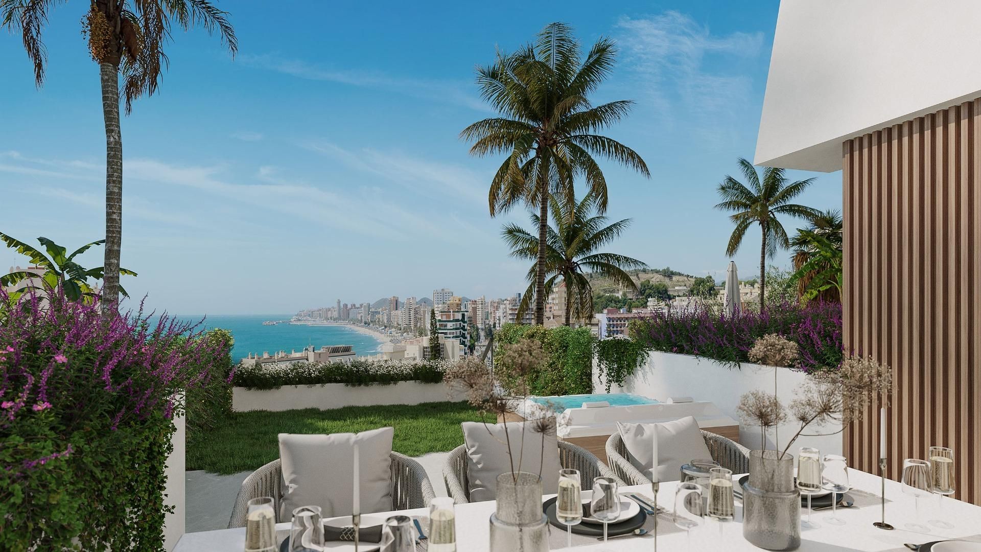 Terrace of Single-family semi-detached for sale in Fuengirola  with Air Conditioner, Private garden and Terrace