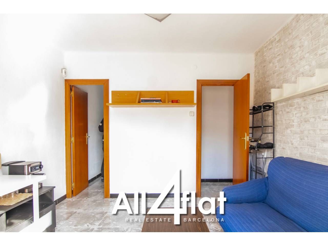 Bedroom of Attic to rent in L'Hospitalet de Llobregat  with Heating, Terrace and Storage room