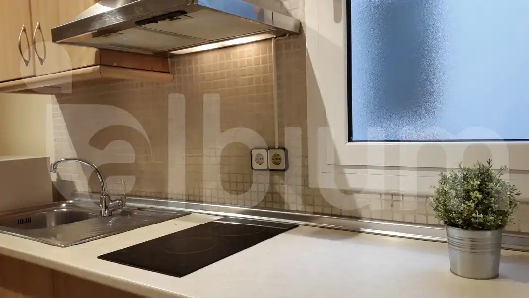 Küche von Wohnung zur Miete in Barcelona mit Klimaanlage und Heizung