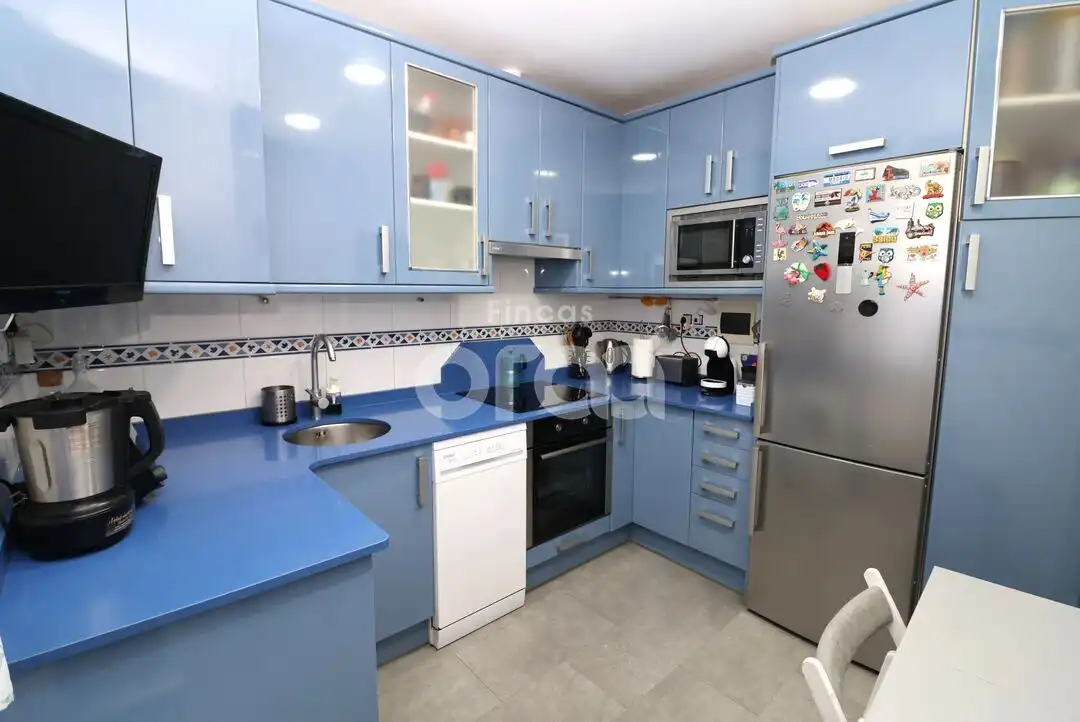 Kitchen of Flat for sale in Santurtzi   with Heating and Parquet flooring